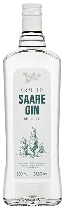 Saare Distilled Gin - 0.5 L : Saare Distilled Gin